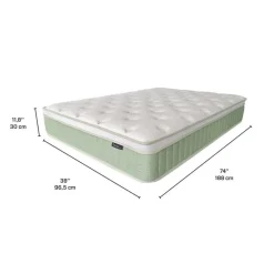 Twin Medium-Firm Hybrid Mattress-in-a-Box - 39