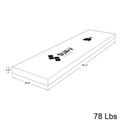 Twin Platform Bed (39")