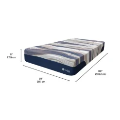 Twin XL Firm Mattress with Pocket Coils - 39" x 80"