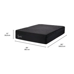 Twin XL Medium-Firm Memory Foam Mattress-in-a-Box - 39" x 80"