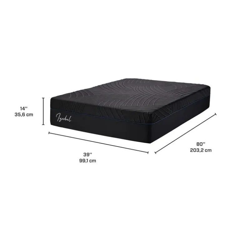 Twin XL Medium-Firm Memory Foam Mattress-in-a-Box - 39" x 80"
