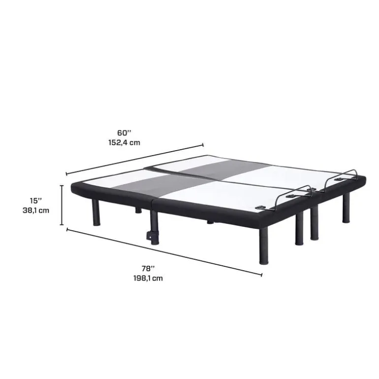 Two Twin XL Electric Bases - 2x 39" x 80"