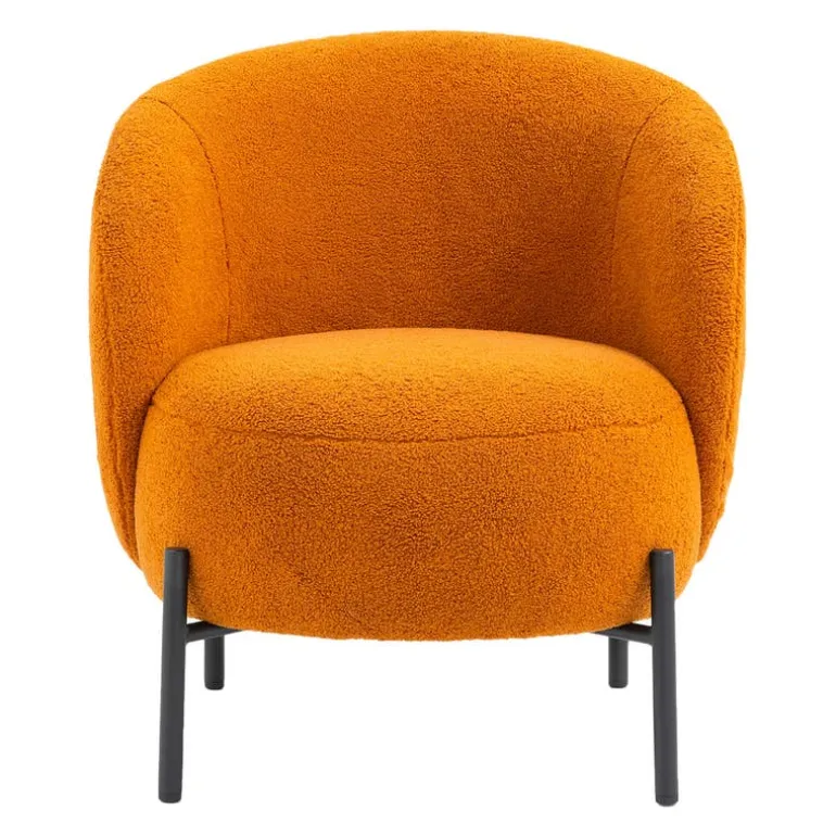 Upholstered Chair - Caramel