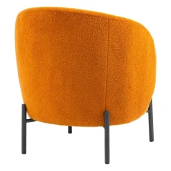 Upholstered Chair - Caramel