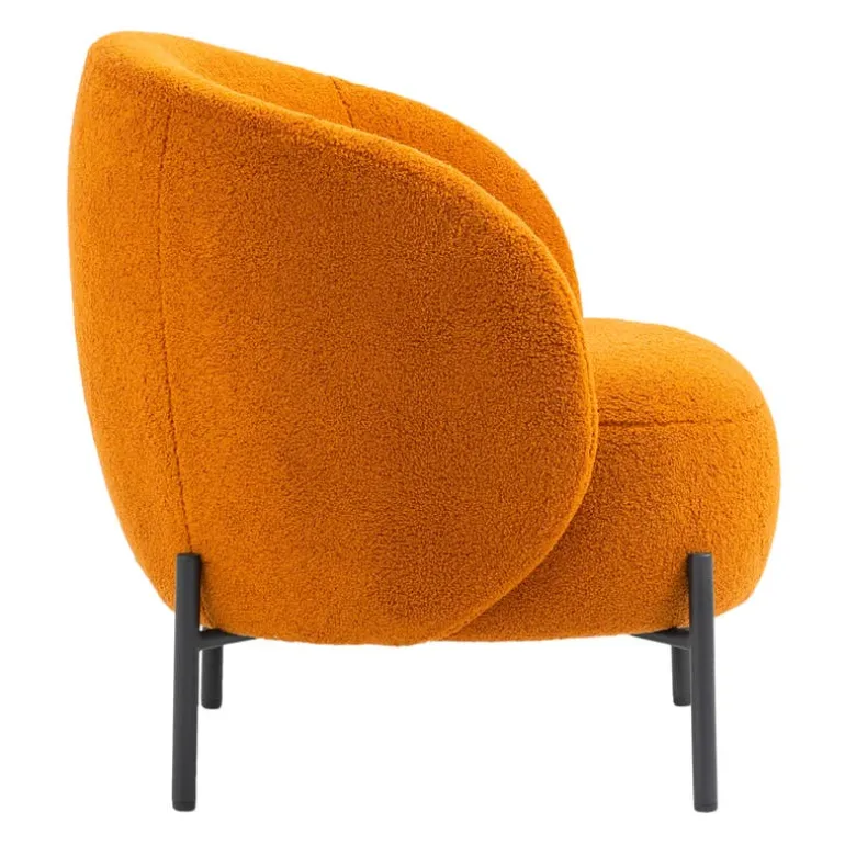 Upholstered Chair - Caramel