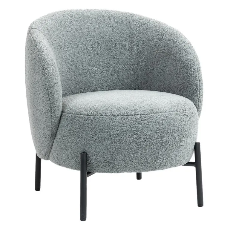 Upholstered Chair - Grey
