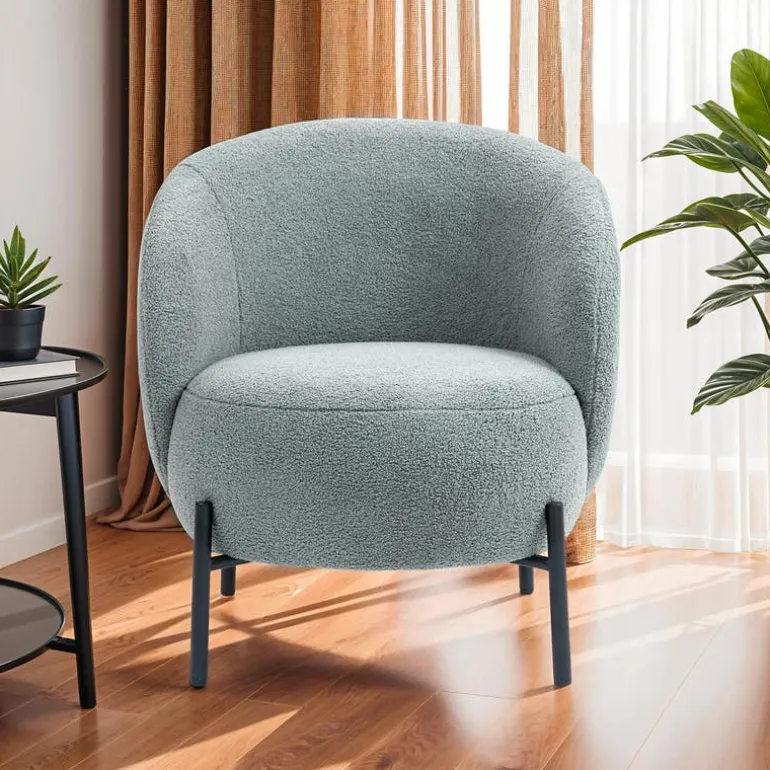 Upholstered Chair - Grey