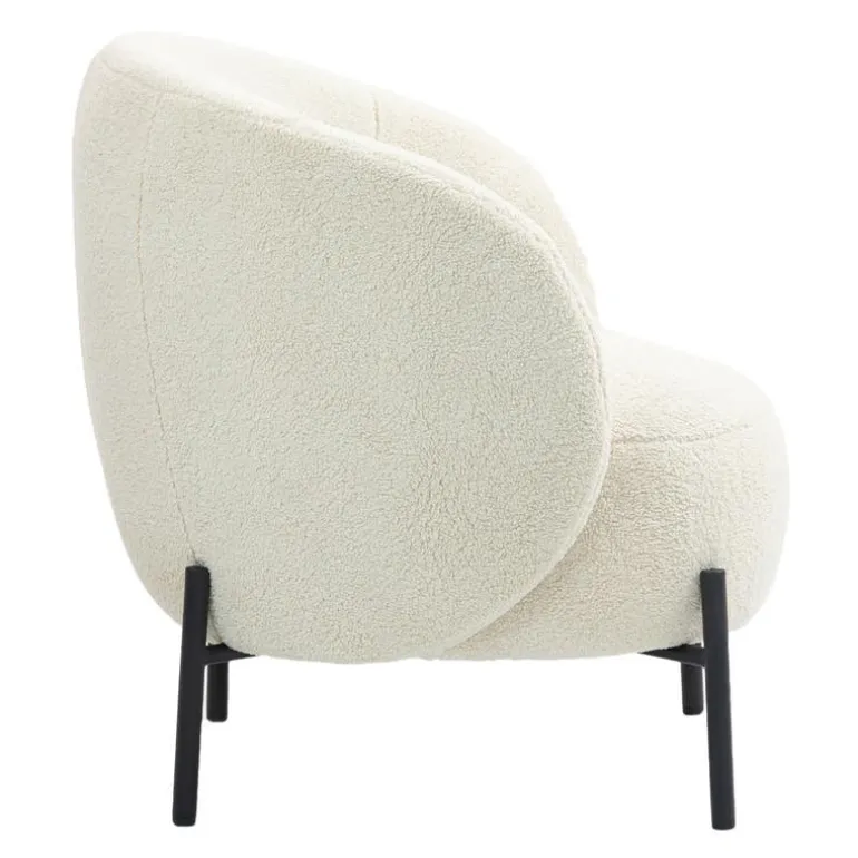 Upholstered Chair - White