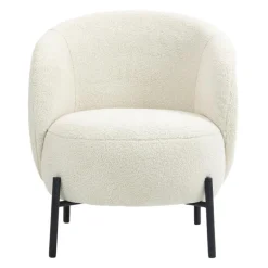 Upholstered Chair - White