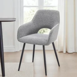 Upholstered Chairs (Set of 2) - Grey