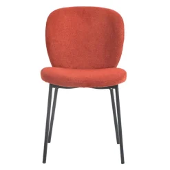 Upholstered Chairs (Set of 2) - Brick Red