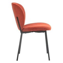 Upholstered Chairs (Set of 2) - Brick Red