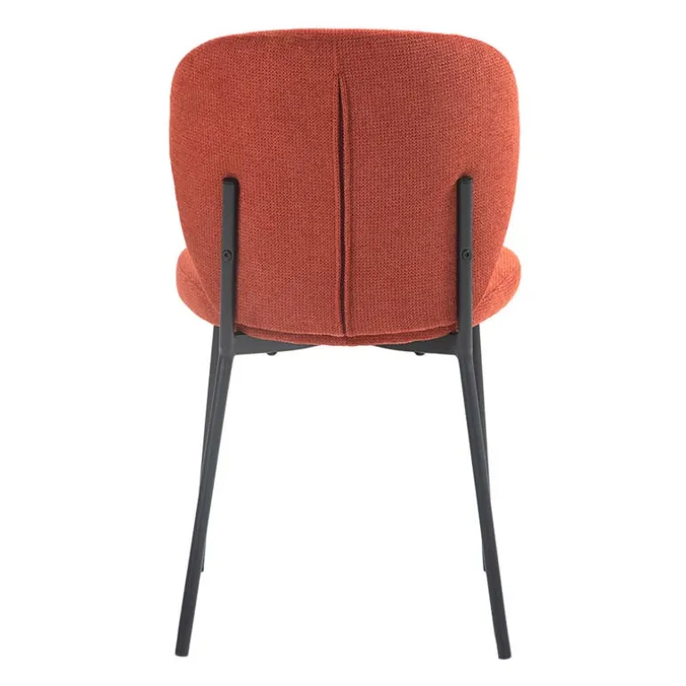 Upholstered Chairs (Set of 2) - Brick Red