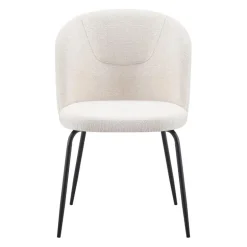 Upholstered Chairs (Set of 2) - Cream