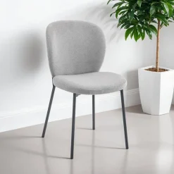 Upholstered Chairs (Set of 2) - Grey