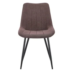 Upholstered Chairs (Set of 2) - Brown