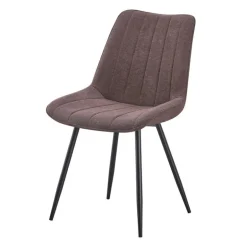 Upholstered Chairs (Set of 2) - Brown
