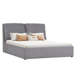 Upholstered King Bed with Headboard (78'')