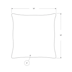 Velvet Accent Pillow 18"