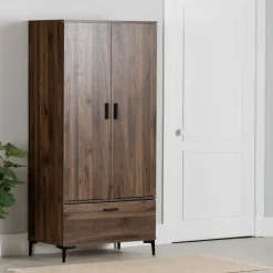 Wardrobe with Doors and Drawer - South Shore
