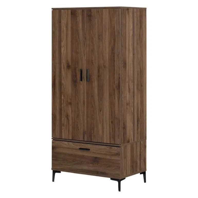 Wardrobe with Doors and Drawer - South Shore