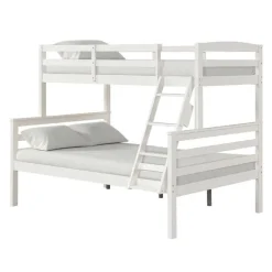 White Bunk Bed - 39"/54"
