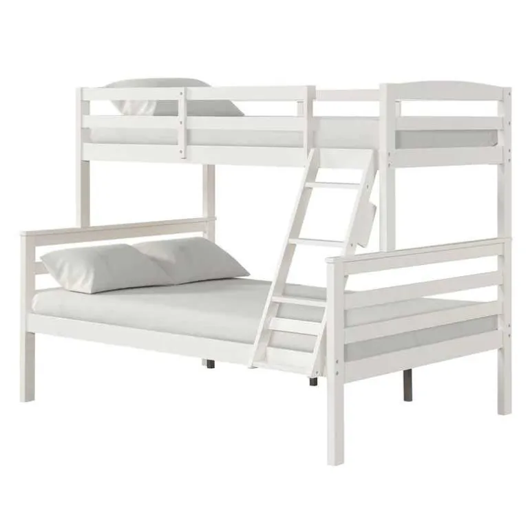 White Bunk Bed - 39"/54"