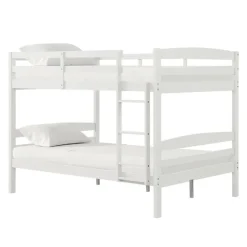 White Bunk Bed - 54"/54"