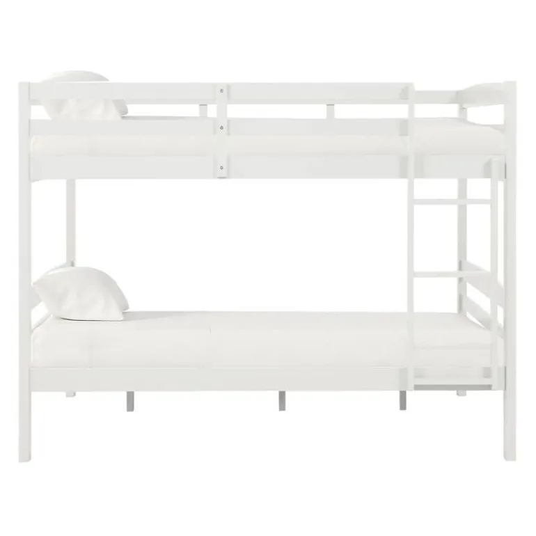 White Bunk Bed - 54"/54"