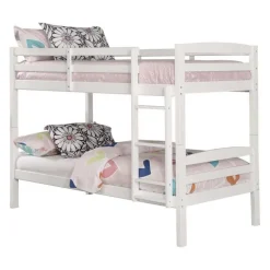 White Bunk Bed - 39"/39"