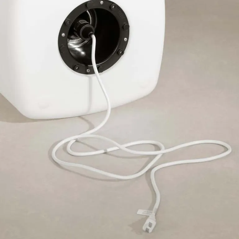White Glowing Pouf - South Shore