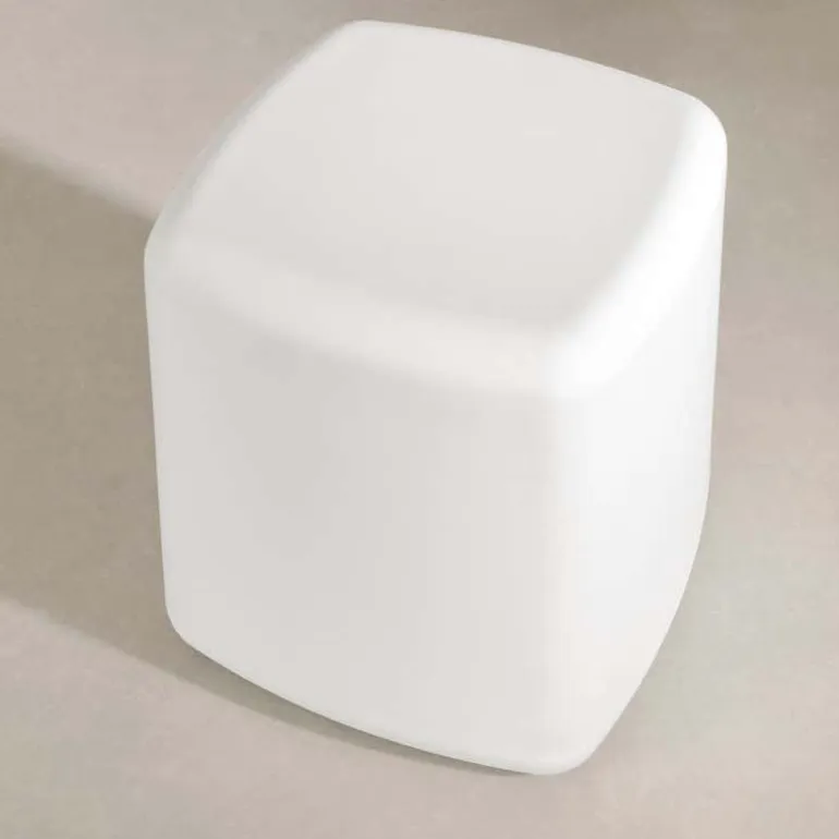 White Glowing Pouf - South Shore