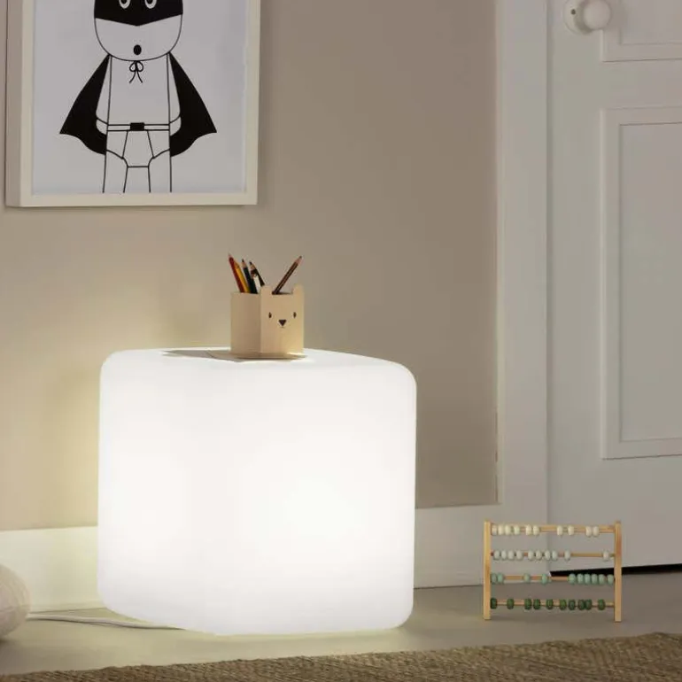 White Glowing Pouf - South Shore