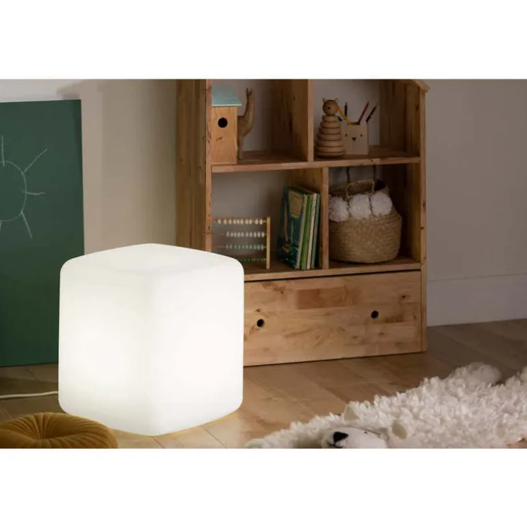White Glowing Pouf - South Shore