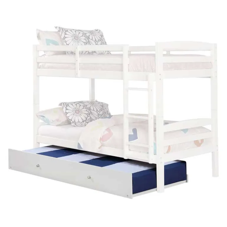 White Trundle Bed - 39"