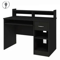 Work desk with charging outlet - South Shore