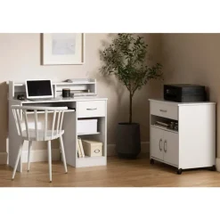 Work Desk with Charging Outlet - South Shore