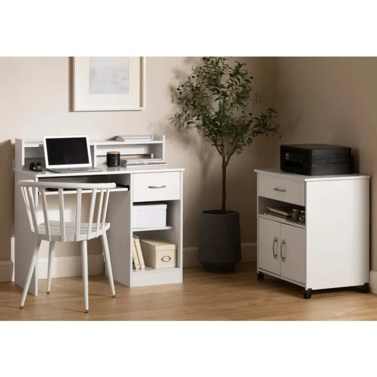 Work Desk with Charging Outlet - South Shore