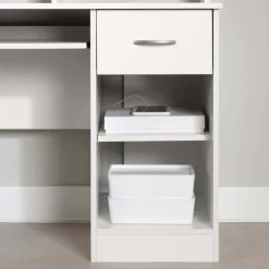 Work Desk with Charging Outlet - South Shore