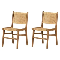 Woven Rope Chairs (Set of 2) - Natural