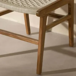 Woven Rope Chairs (Set of 2) - Cream