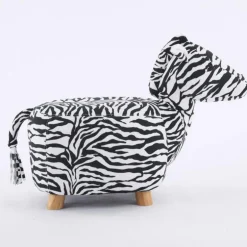 Zebra-Shaped Kids Pouf – 13